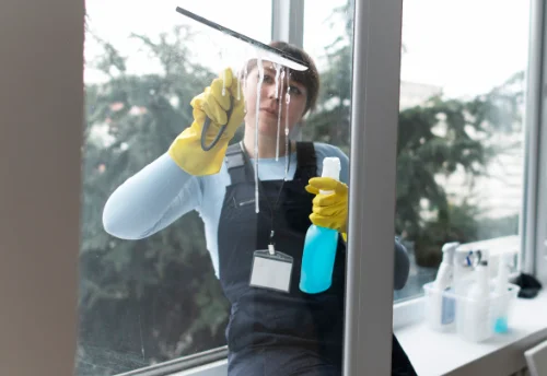 Nettoyage de vitres intérieures et extérieures à Châteaufort